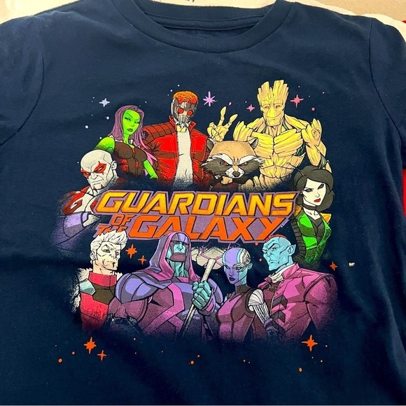 Old Navy Boys Bundle of (4) T-Shirts Small (6-7) Pokémon,Guardians of Galaxy Etc - Picture 4 of 9